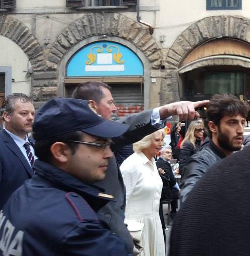 Camilla au Duomo de Florence