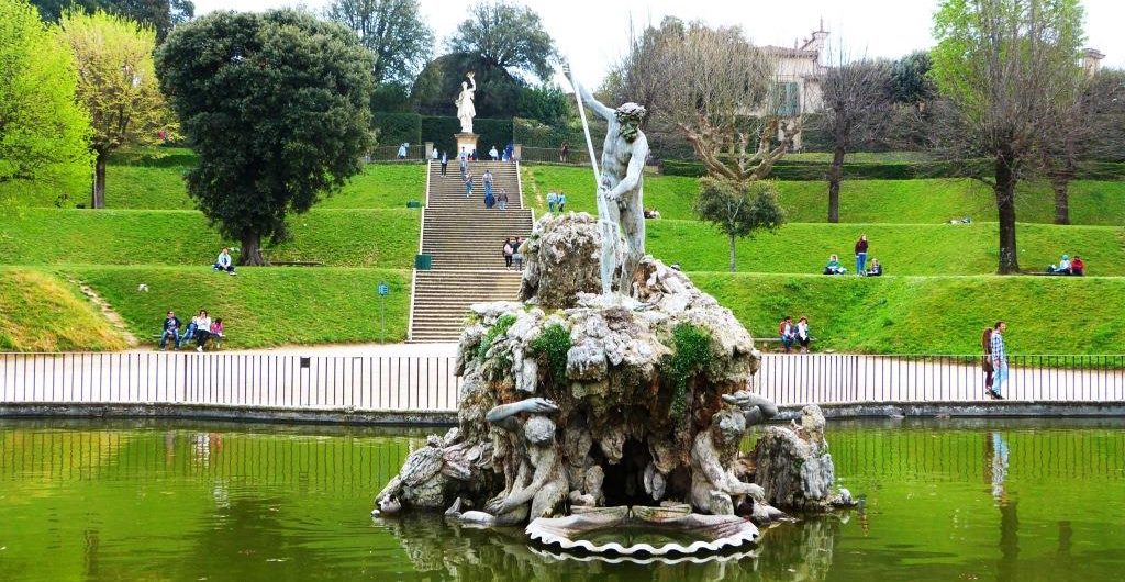 Giardino di Boboli Fonaine de Neptune