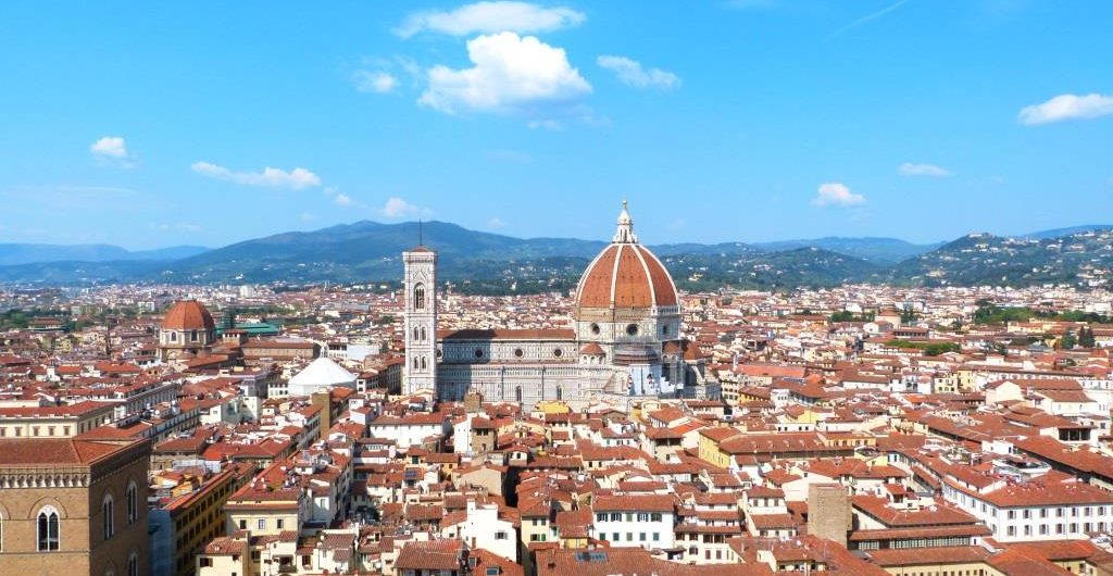 Le Duomo depuis la tour du Palazzo Vecchio