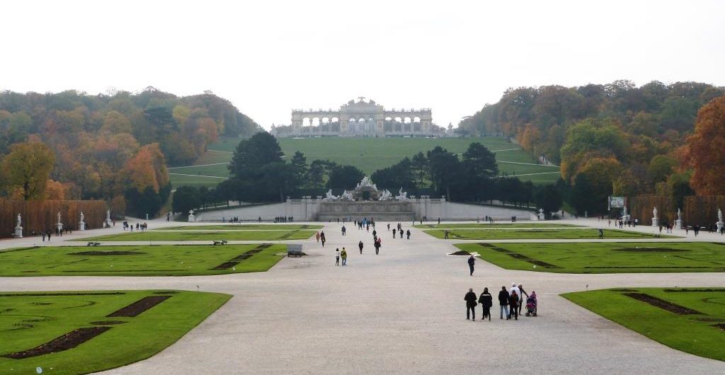 Château de Schonbrunn jardin Vienne