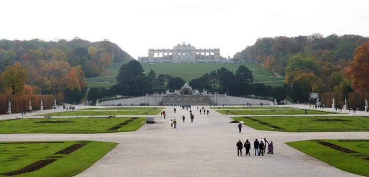 Château de Schonbrunn jardin Vienne