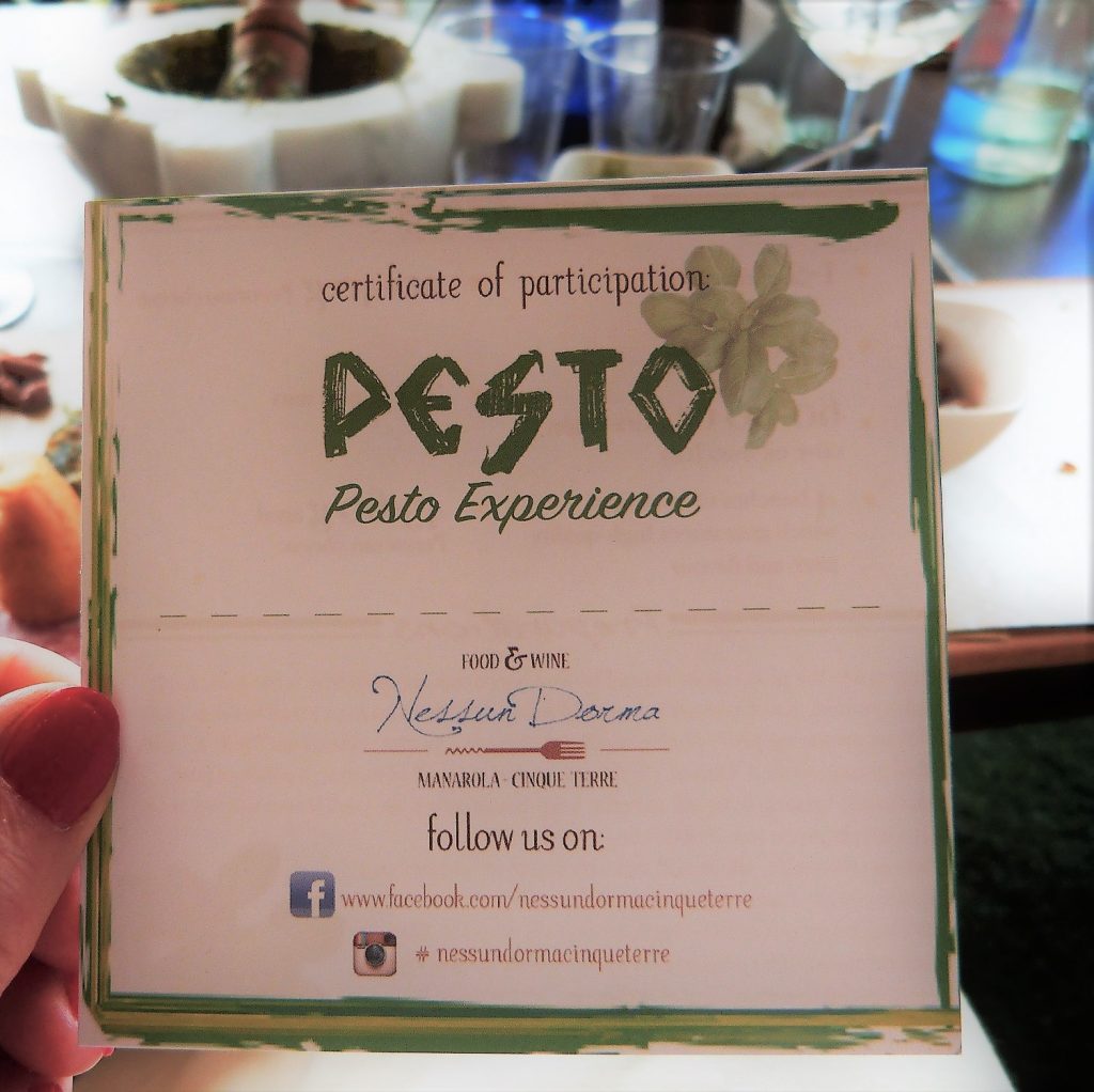 Nessun Dorma Pesto Experience