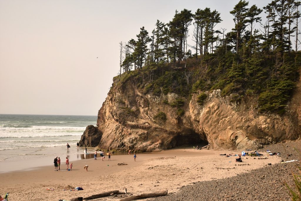 Oregon coast Hug Point