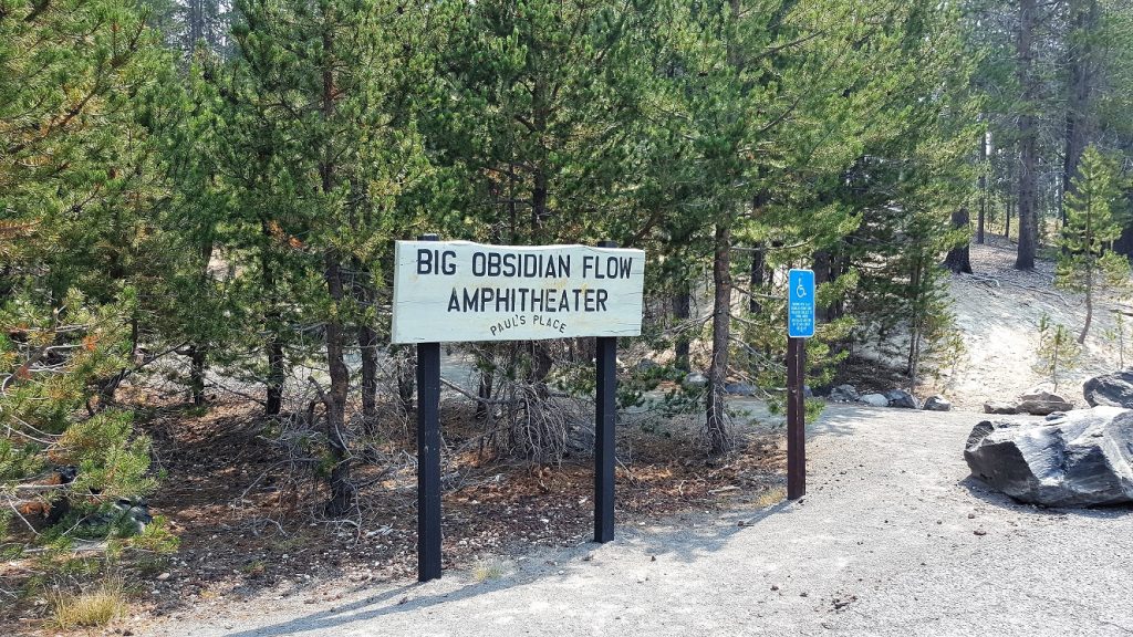 Big Obsidian Flow Itinéraire