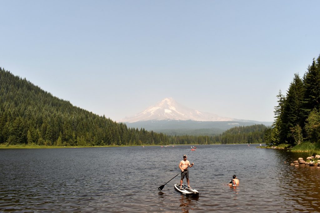 Trillium Lake Mt Hood National Forest