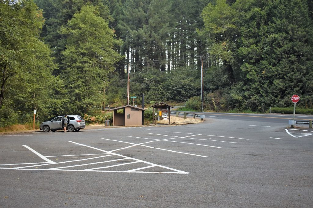 Parking Silver Falls State Park