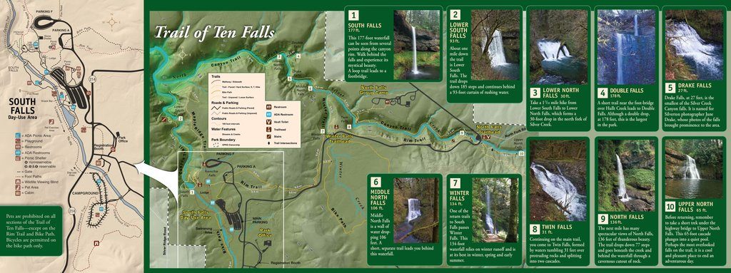 Ten Falls Trail - Silver Falls State Park