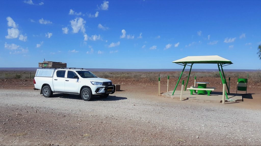 Route C19 Namibie