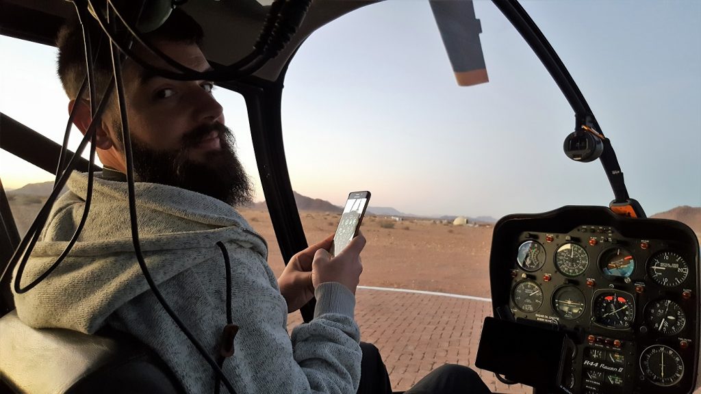 Vol en hélico Sossusvlei