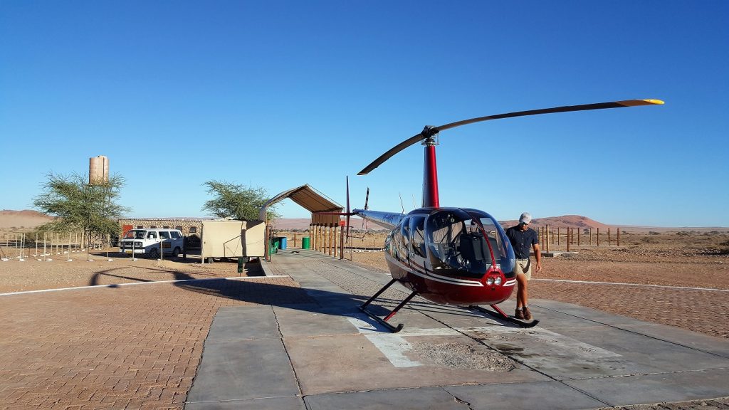 Vol en hélico Sossusvlei