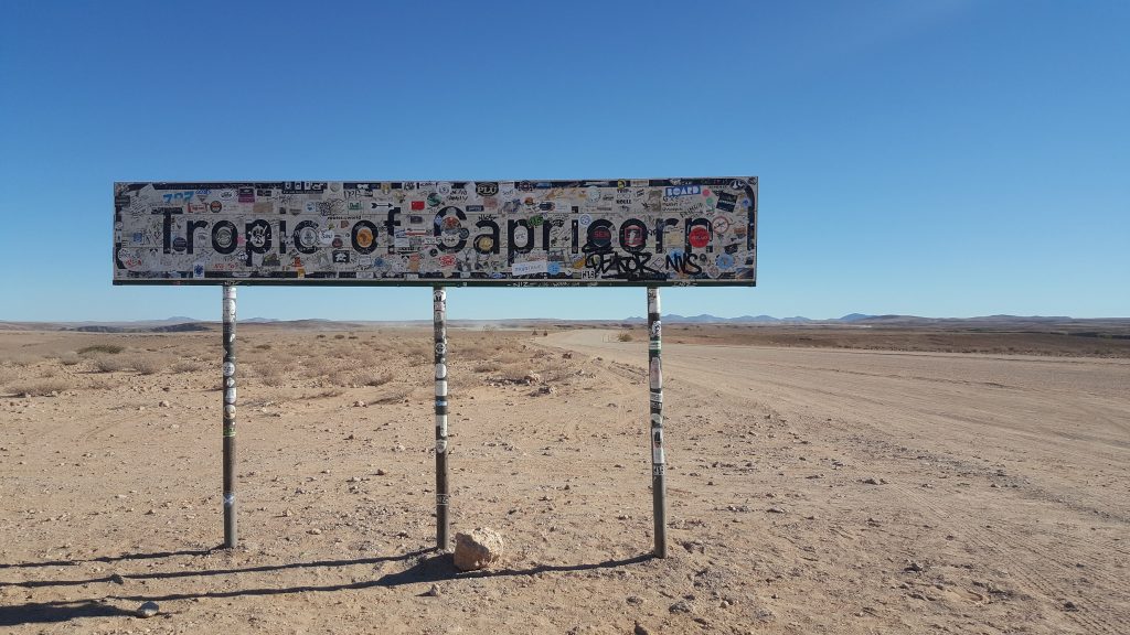 Tropic of Capricorn Namibia