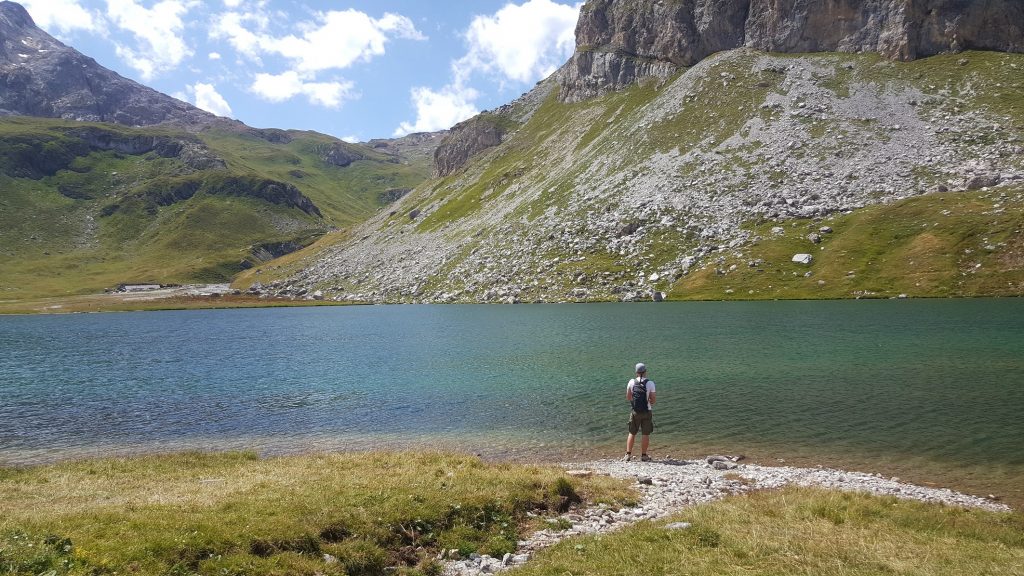 Randonnée du lac de la Plagne