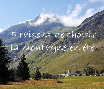 la montagne en été