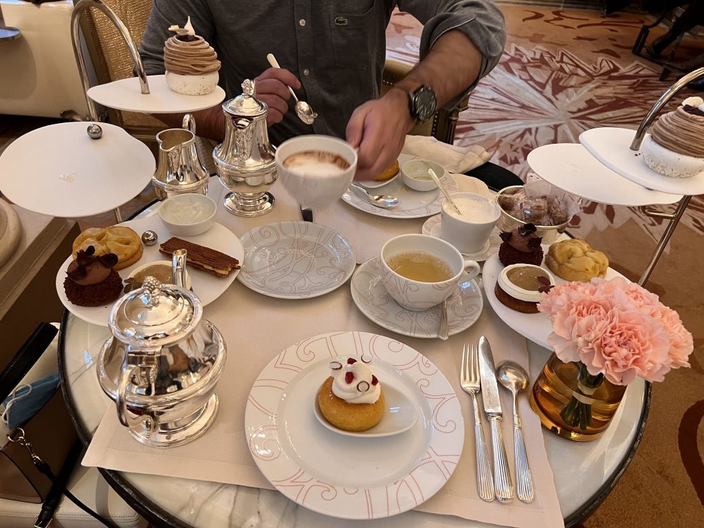 gouter du Plaza Athénée