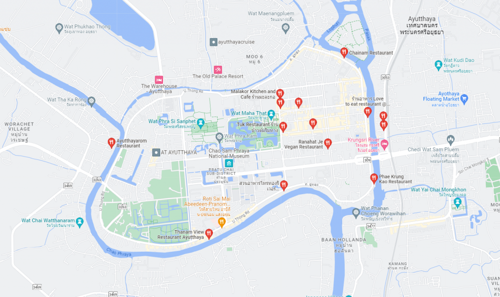 Ayutthaya restaurants